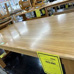 ジモティ来店特価!! 4人ダイニングセット ナチュラル J-1085