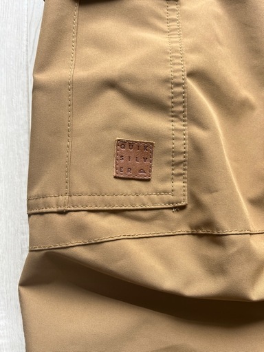 Quiksilver スノーボードパンツ ベージュ クイックシルバー