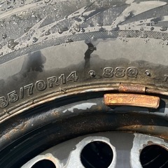 185/70R14冬タイヤ2021年製４本セット