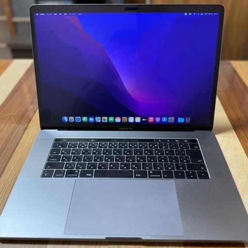 美品 MacBook Pro 2016 15インチ i7 512GB 16GB