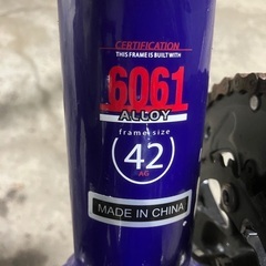【取引終了】ルイガノ ロードバイク (難あり)
