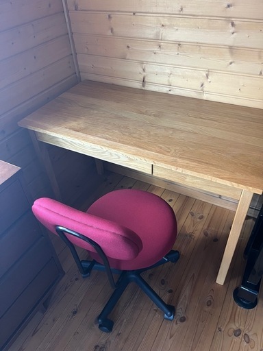 無印良品　学習机\u0026椅子のセット\n