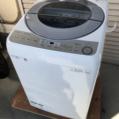 ☆洗濯機　SHARP   ES-GV8C   8.0kg   2018年製