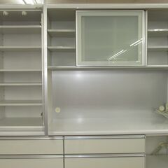 R066 最高級 古賀家具 大型キッチンボード、食器棚、幅174cm Used・キレイ