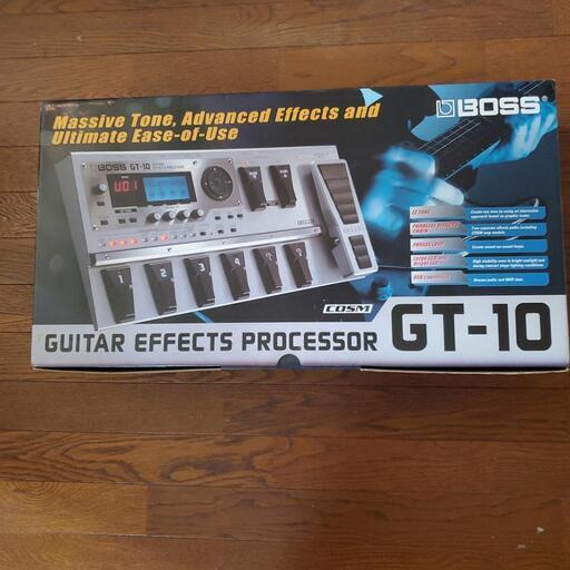 BOSS GT-10 マルチエフェクターと、オマケ付き