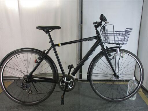 Ｄ812　★14800円★整備済み スポーツ中古自転車　アサヒ 【クロスバイク　黒　54ｃｍ】