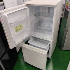 【愛品倶楽部柏店】 保証充実 SHARP (シャープ) 2019年製 137L 2ドア 冷凍冷蔵庫 SJ-D14E つけかえどっちもドア