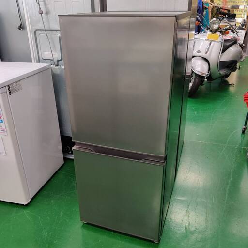【愛品倶楽部柏店】 保証充実 AQUA (アクア) 2023年製 135L 2ドア 冷凍冷蔵庫 AQR-14N 低温フリーケース 壁ピタ設置