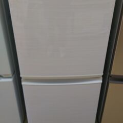 ★ジモティー割有★　2ドア冷蔵庫　SHARP　SJ-D14F-W　2020年製　IKD-520