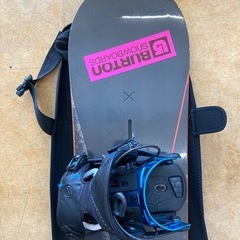 Burton Custom X2 スノーボード 154cm Flowバインディング付き 