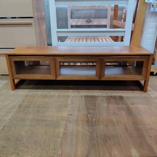 【愛品倶楽部柏店】FUJI FURNITURE (冨士ファニチア) フラップ扉TVボード コティー