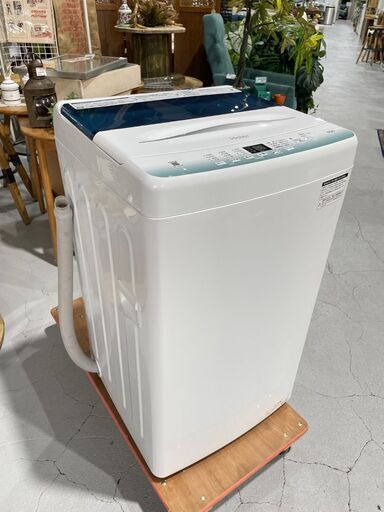 【商談中】★Haier★ ハイアール 4.5kg洗濯機 JW-U45HK 2022年 ホワイト W52.6㎝ 節水 コンパクト １人暮らし 単身赴任