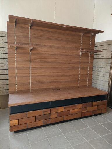 テレビ台◇レンガ調◇ニトリブロリック150 ダークブラウン 家具 家電 インテリア 格安
