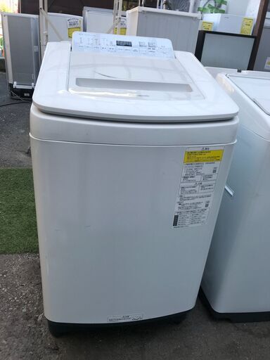 【FU1127】★パナソニック 8.0kg 洗濯乾燥機 泡洗浄 シルバー NA-FD80H8 ホワイト 大容量 大家族 ファミリー向け 家電 生活家電 おしゃれ 簡易クリーニング済 堺市 【ジャングルジャングル深井店】
