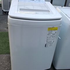 【FU1127】★パナソニック 8.0kg 洗濯乾燥機 泡洗浄 シルバー NA-FD80H8 ホワイト 大容量 大家族 ファミリー向け 家電 生活家電 おしゃれ 簡易クリーニング済 堺市 【ジャングルジャングル深井店】