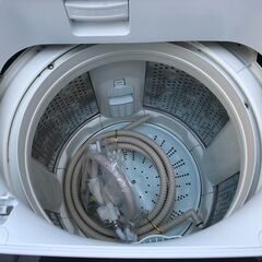 【FU1128】★日立 全自動洗濯機 ビートウォッシュ 洗濯容量7kg 洗剤セレクト 大流量ナイアガラビート洗浄 BW-V70E W ホワイト 大容量 大家族 ファミリー向け 家電 生活家電 おしゃれ 簡易クリーニング済 堺市 【ジャングルジャングル深井店】 