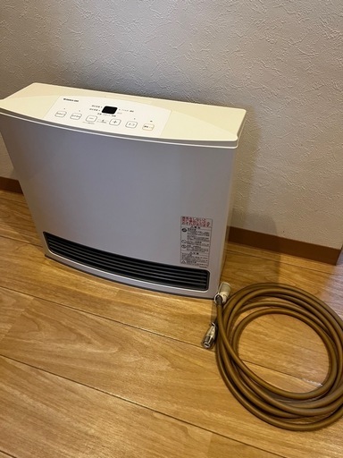 大阪ガス ガスファンヒーター ガスコード付き 140-6053型 大阪ガス ガスファンヒーター Standardmodel(スタンダードモデル) ホワイト 都市ガス13A用