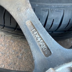 
中古　155/65r14 タイヤ・アルミ　セット