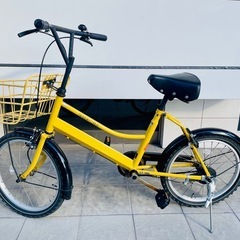 引取限定】自転車 中古品 アプレミディ 変速無し BAA200-0 サイズ20