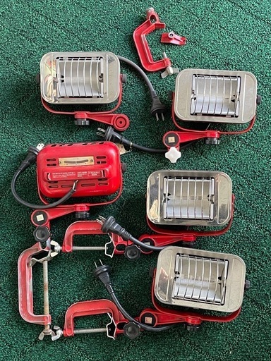 ハロゲン投光器5台セット