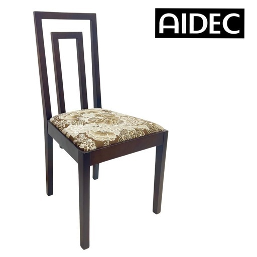 ○展示品 AIDEC アイデック ヴィエナ サイドチェア ダイニングチェア 椅子 アームレス 寝室 リビング モダン 布 VIENNA ジモティ姫路