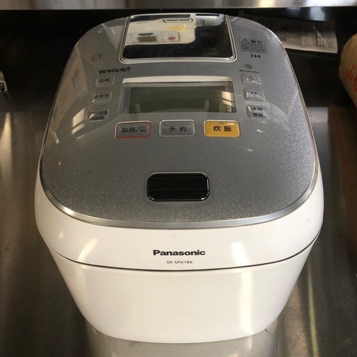 チェックOK! 2016年 パナソニック スチーム\u0026可変圧力IHジャー 炊飯器 SR-SPX186 1升 10合