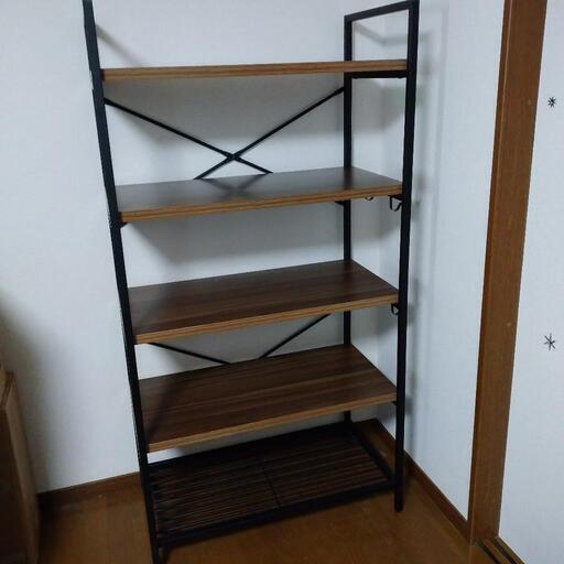オープンラック　5段　幅80cm