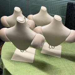 卓上ミニマネキン4体セット