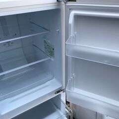 【FU1131】★パナソニック 冷蔵庫 幅49.7cm 156L 右開き NR-B16C1-W マットオフホワイト 2ドア 自動霜取り 大きめ冷凍室 1人暮らし 2人暮らし キッチン家電 家電  簡易クリーニング済 堺市 【ジャングルジャングル深井店】