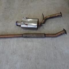 ランエボ9 HKSマフラー