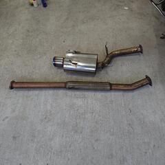 ランエボ9 HKSマフラー