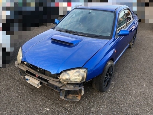 GDBインプレッサWRX  STi 6速　部品取り車