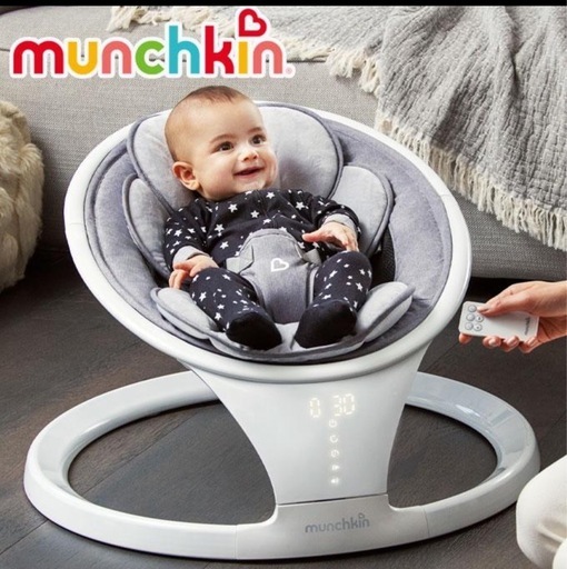 マンチキン Munchkin 電動ベビースウィング バウンサー