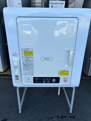 衣類乾燥機 乾燥機 日立 DE-N60WV 2017年 乾燥容量6.0kg 参考価格63,470円【安心の3ヶ月保証】家事家電 いるいかんそうき【安心の3ヶ月保証】自社配送時代引き可(現金、クレジット、スマホ決済対応)
