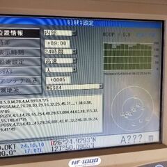   GPS魚探　NF-1000　完動品　船舶　レジャーボート