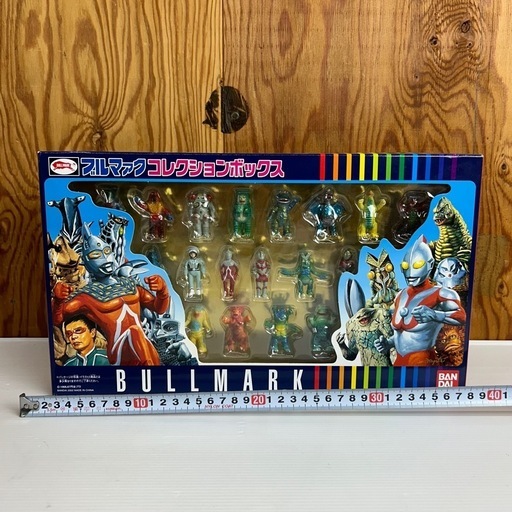 k1010609 ブルマァク 魂 コレクション ボックス ブルマーク ウルトラ 怪獣25体 BULLMARK 未使用 未開封 ソフビ フィギュア ミニ怪獣 特撮 昭和レトロ 自宅保管 現状品 中古 現状品
