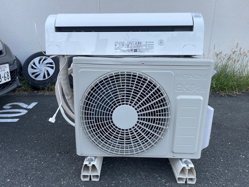 2022年 \n日立　RAS-AJ22L-W エアコン 6畳 - 8畳白くまくん100v