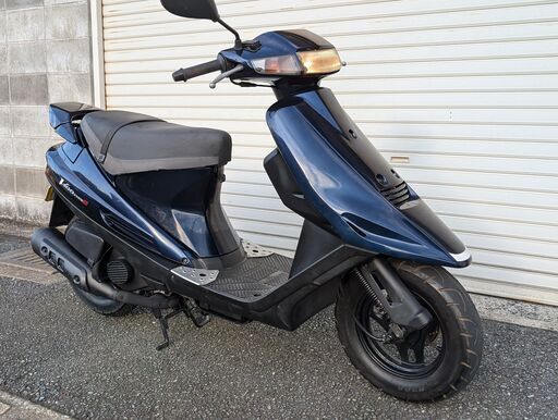 福岡市から！アドレス V100 タイプ S！通勤快速！希少な最終2サイクルエンジン！原付2種スクーター！実働！SUZUKI ADRESS V100 TAPE S！ 市内配達可能