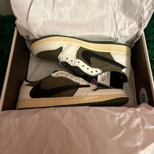 新品未使用　nike travis リバースオリーブ　27cm