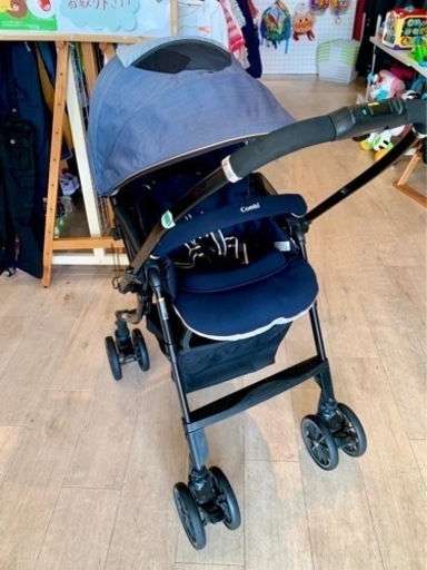 ■店頭引取限定■美品☆コンビ　ベビーカー　メチャカルハンディオート４キャス♪定価58000円