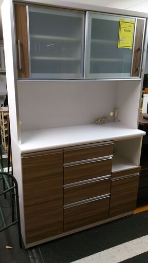 ★ジモティー割有★　古賀家具　スライド扉オープンボード　IKD-531
