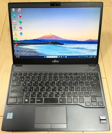 富士通 超軽量ノートPC Corei5第7世代 高速SSD Windows11 Office2021 生成AI搭載
