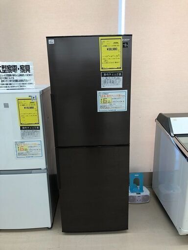 Wa1072 冷蔵庫 シャープ SJ-PD28G 2021