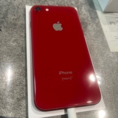 早い者勝ち　iPhone８　レッド　64GB