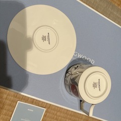 【新品未使用・廃盤品】 【6客wedgewood 】 パシュミナ　カップ&ソーサー　 パシュミナシリーズ　