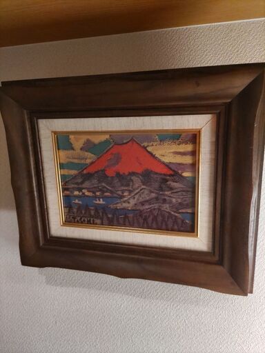 田崎広助 陶板画