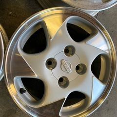 日産 15インチ ホイール 4本セット 5スポーク