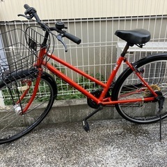 中古自転車 6段変速 26インチ （ライト無し） 軽整備済み 安い 防犯