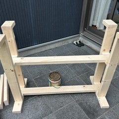 サーフボードラック　宜しくロング＆ショートOK 手作り