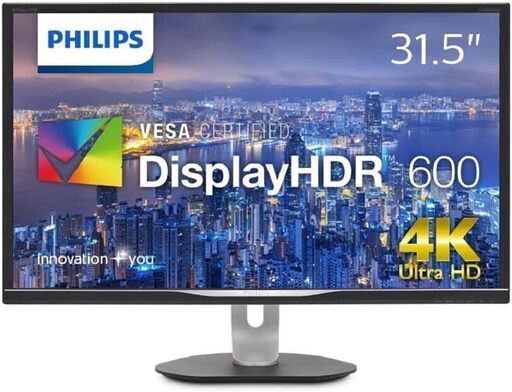 4K PCモニター 328P6VUBREB/11 (31.5インチ/「Display HDR 600」認証/HDMI/USB Type-C